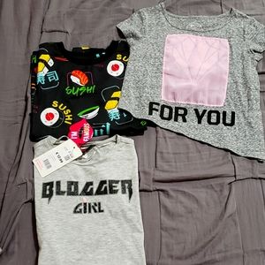 *SOLD* girl shirts bundle